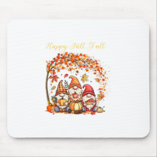 Gnom Herbst Happy Herbst Euch alle Herbstblätter B Mousepad