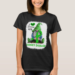 Gnom Ich liebe jemanden mit Nierenerkrankung T-Shirt