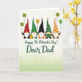 Gnom Kraft Papier St. Patricks Karte (Gelbe Blume)
