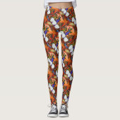 Gnom-Kunst Leggings (Vorderseite)