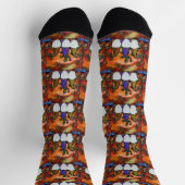 Gnom-Kunst Socken (Oben)