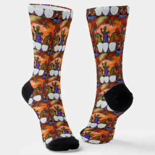 Gnom-Kunst Socken