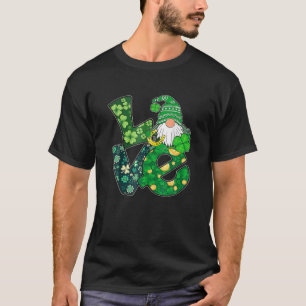 Gnom Liebe Lustiger St. Patricks Tag T-Shirt