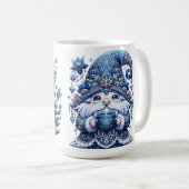 Gnom mit Büchern Kaffeetasse (VorderseiteRechts)