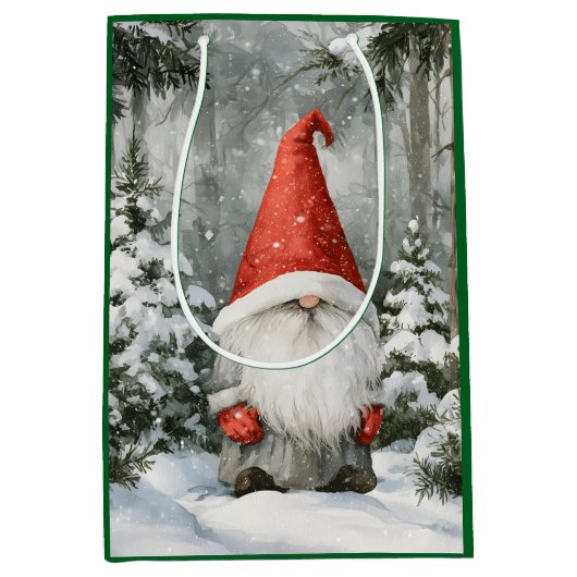 Gnom Mittlere Geschenktüte (Vorderseite)