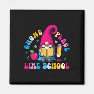 Gnom Ort wie Schule Bunter Gnom Liebhaber Lehre Magnet