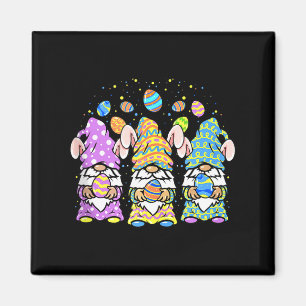 Gnom Ostern Frauen Mädchen Frühling Osterhase Ei H Magnet