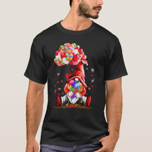 Gnom Puzzles Ballon Herz Autismus-Bewusstsein Vale T-Shirt
