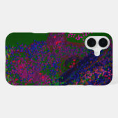 Gnom Quiltmuster iPhone Hülle (Rückseite (Horizontal))