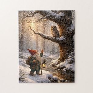 Gnom und die Eule Puzzle
