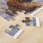 Gnom und Mini-Hochlandkuh Puzzle (Seite)