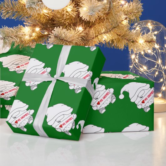 Gnom Weihnachten Geschenkpapier (Feiertage)