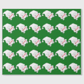 Gnom Weihnachten Geschenkpapier (Flach)