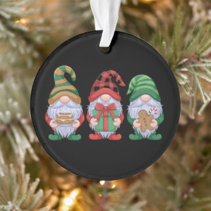 Gnom Weihnachten Gnome Süße Gnomies Feiertage Ornament