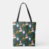 Gnom-Weihnachten Tasche (Rückseite)