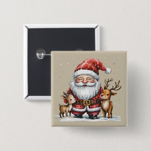 Gnom Weihnachten Winterzeit Gnome Liebhaber Urlaub Button