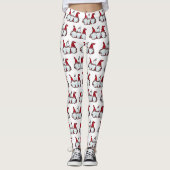 Gnom Weihnachtsmann Leggings (Vorderseite)
