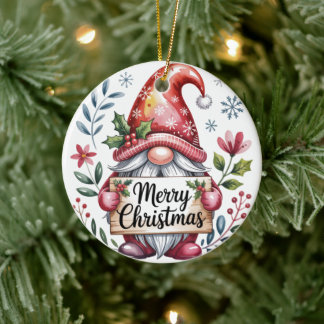 Gnom Weihnachtssegen Frohe Weihnachten Ornament