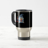 Gnom Weihnachtszeit  Reisebecher (Vorderseite Links)