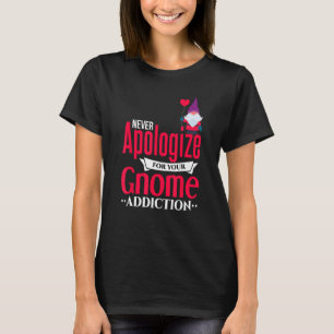 Gnom-Witz Gnom-Liebe Gartenzwerg-Sammler T-Shirt