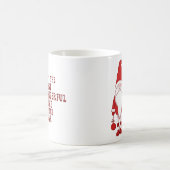 Gnom Wundervolle Zeit des Jahres Kaffeetasse (Mittel)