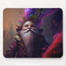 Gnom-Zauberer-Arbeitsmauspad | Geschenk für Gamer
