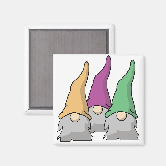 Gnomaden - Tomten Magnet (Vorderseite/Rückseite)