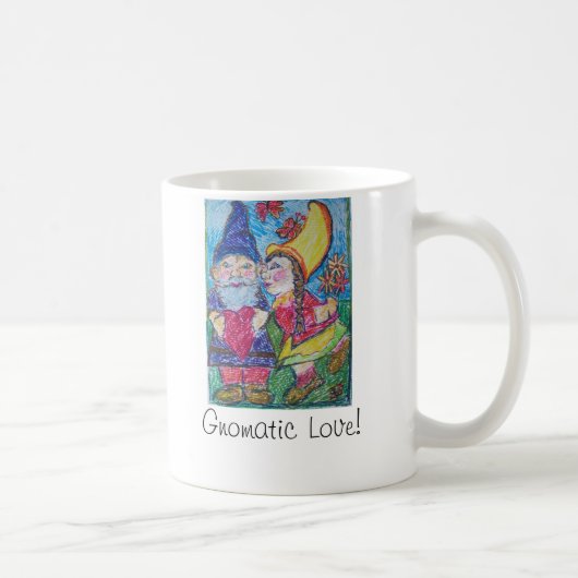 Gnomatic Liebe! Kaffeetasse (Rechts)