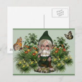 gnome1postcard postkarte (Vorne/Hinten)