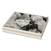 Gnome 03, gefroren gummistempel (Stempel)