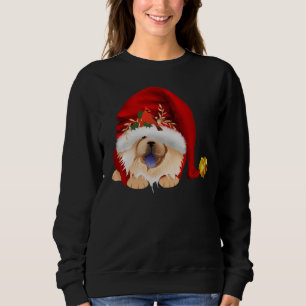 GNOME 4 DIE CHOWLIDAYS - Rotes Chow Sweatshirt