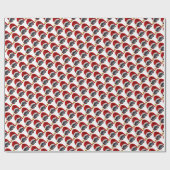 GNOME 4 DIE GEWÄHLTEN schwarzen Chow-Geschenkpacku Geschenkpapier (Flach)