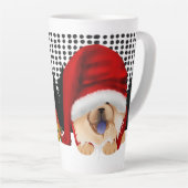 GNOME 4 DIE WAHLTAGE - RED CHOW - Latte Tasse (Rechte Ecke)