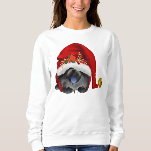 GNOME 4 THE CHOWLIDAYS - Black Chow Sweatshirt (Vorderseite)