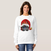 GNOME 4 THE CHOWLIDAYS - Black Chow Sweatshirt (Vorne ganz)