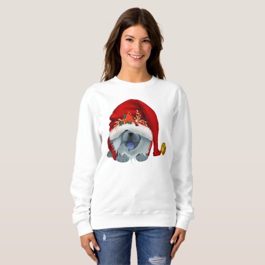 GNOME 4 THE CHOWLIDAYS - Blue Chow Sweatshirt (Vorne ganz)