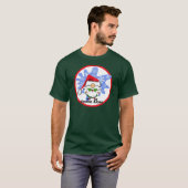 Gnome Alone Funny Christmas Film Parody Red Green T-Shirt (Vorne ganz)