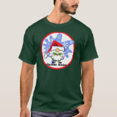 Gnome Alone Funny Christmas Film Parody Red Green T-Shirt (Vorderseite)