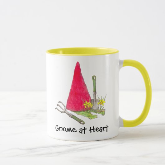Gnome am Herzen Tasse (Rechts)