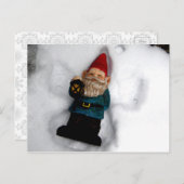 Gnome Angel Postkarte (Vorne/Hinten)
