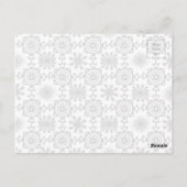 Gnome Angel Postkarte (Rückseite)