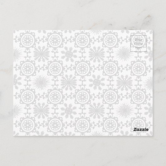 Gnome Angel Postkarte (Rückseite)