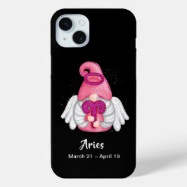 Gnome Aries Astrologie Sign Angel Case-Mate iPhone Hülle