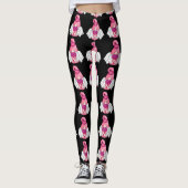 Gnome Aries Astrologie Signatur Engel Leggings (Vorderseite)
