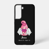 Gnome Aries Astrology Signature Angel S22 Samsung Galaxy Hülle (Rückseite)