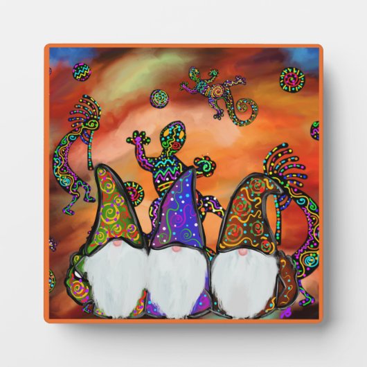 Gnome Art Fotoplatte (Vorderseite)