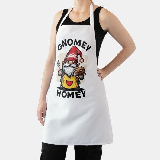 Gnome auf der Zuhause golden pancake design Schürze (InSitu)