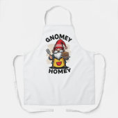 Gnome auf der Zuhause golden pancake design Schürze (Vorderseite)