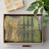 Gnome auf Traktorenlandschaft Seidenpapier (Geschenk)