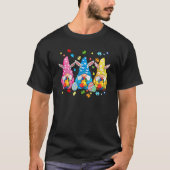 Gnome Autism Awareness Easter Day 2022 2 T-Shirt (Vorderseite)